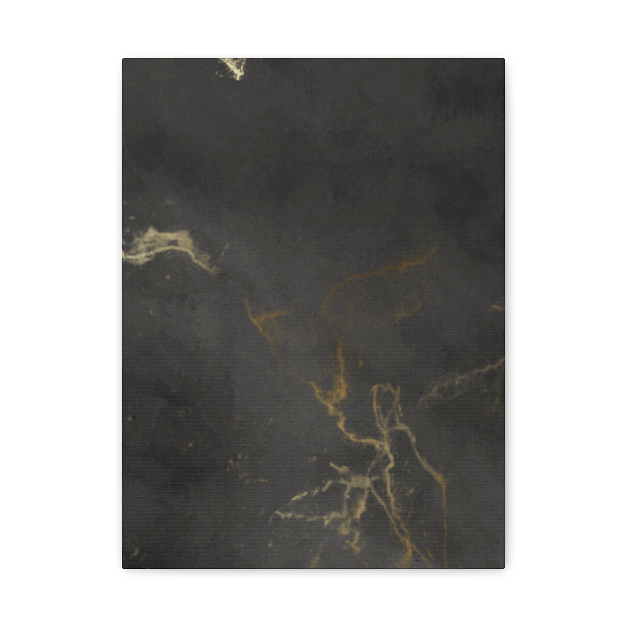 Modern Abstract Canvas Artwork - Stretched Matte Design 12"x 16"