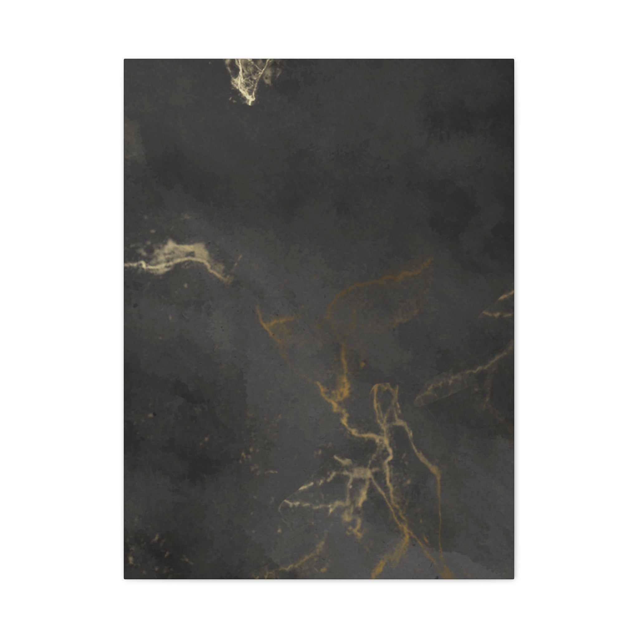 Modern Abstract Canvas Artwork - Stretched Matte Design 12"x 16"