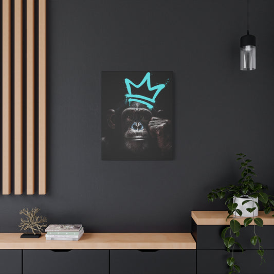 Artistic Monkey Wall Canvas - Crown Graphic Home Decor