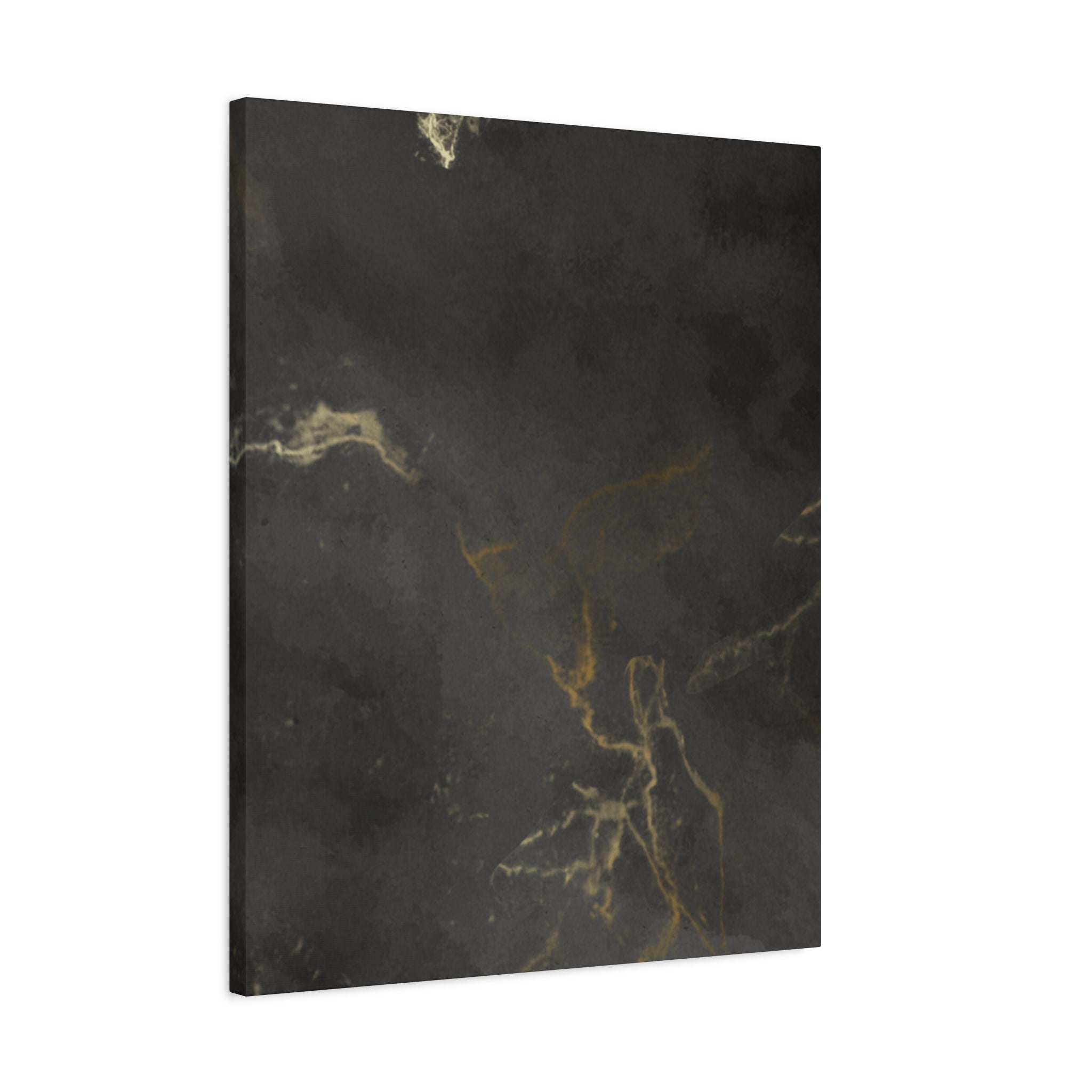 Modern Abstract Canvas Artwork - Stretched Matte Design 12"x 16"