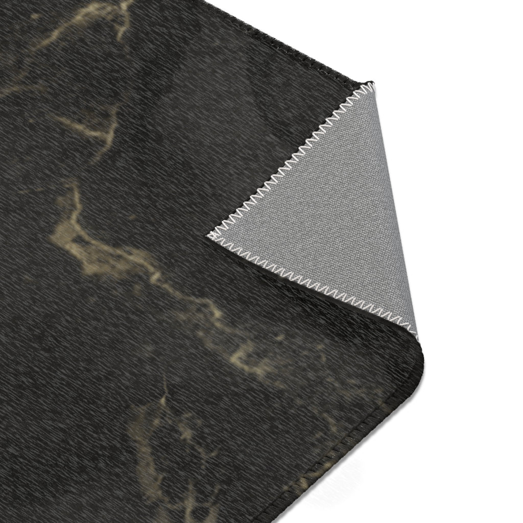 Elegant Marble Area Rug, Modern Home Decor, Living Room, Bedroom, Stylish Floor Mat, Gift Idea for Housewarming