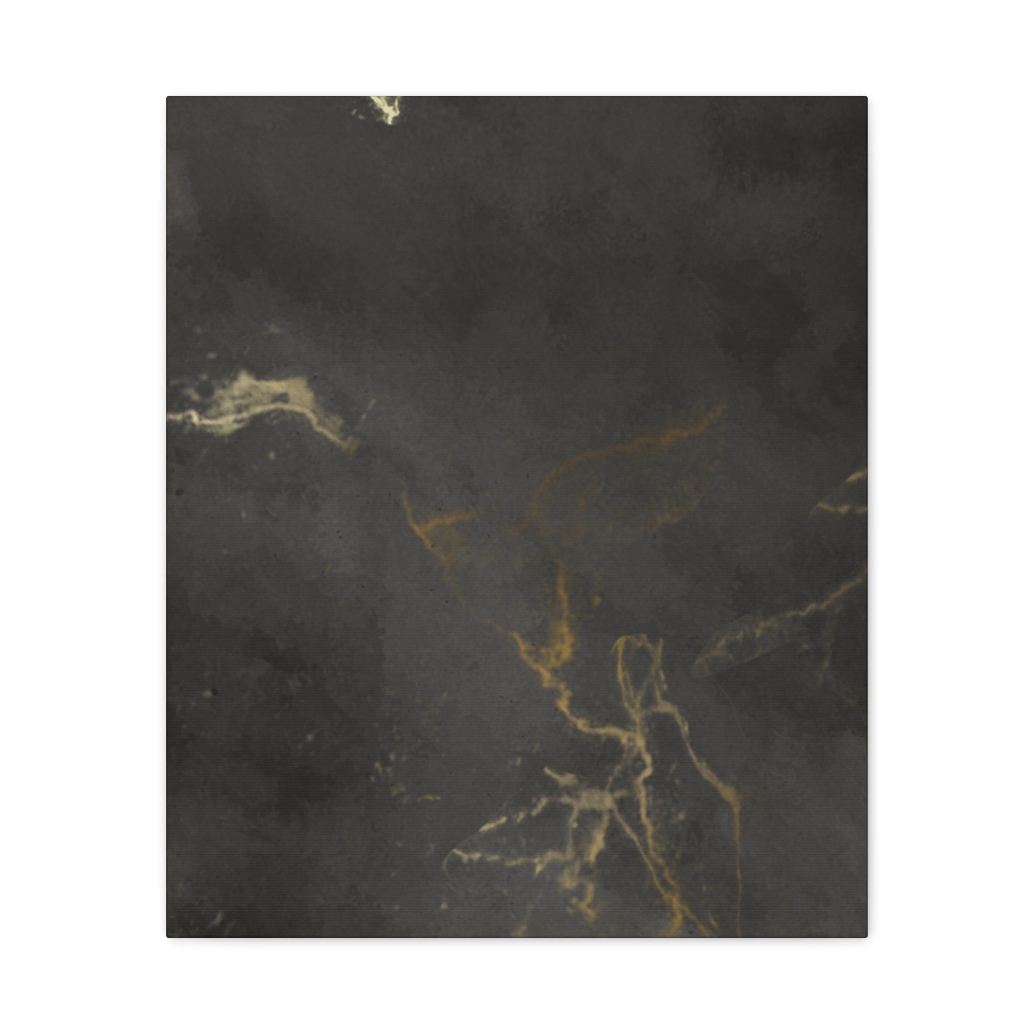 Modern Abstract Canvas Artwork - Stretched Matte Design 12"x 16"