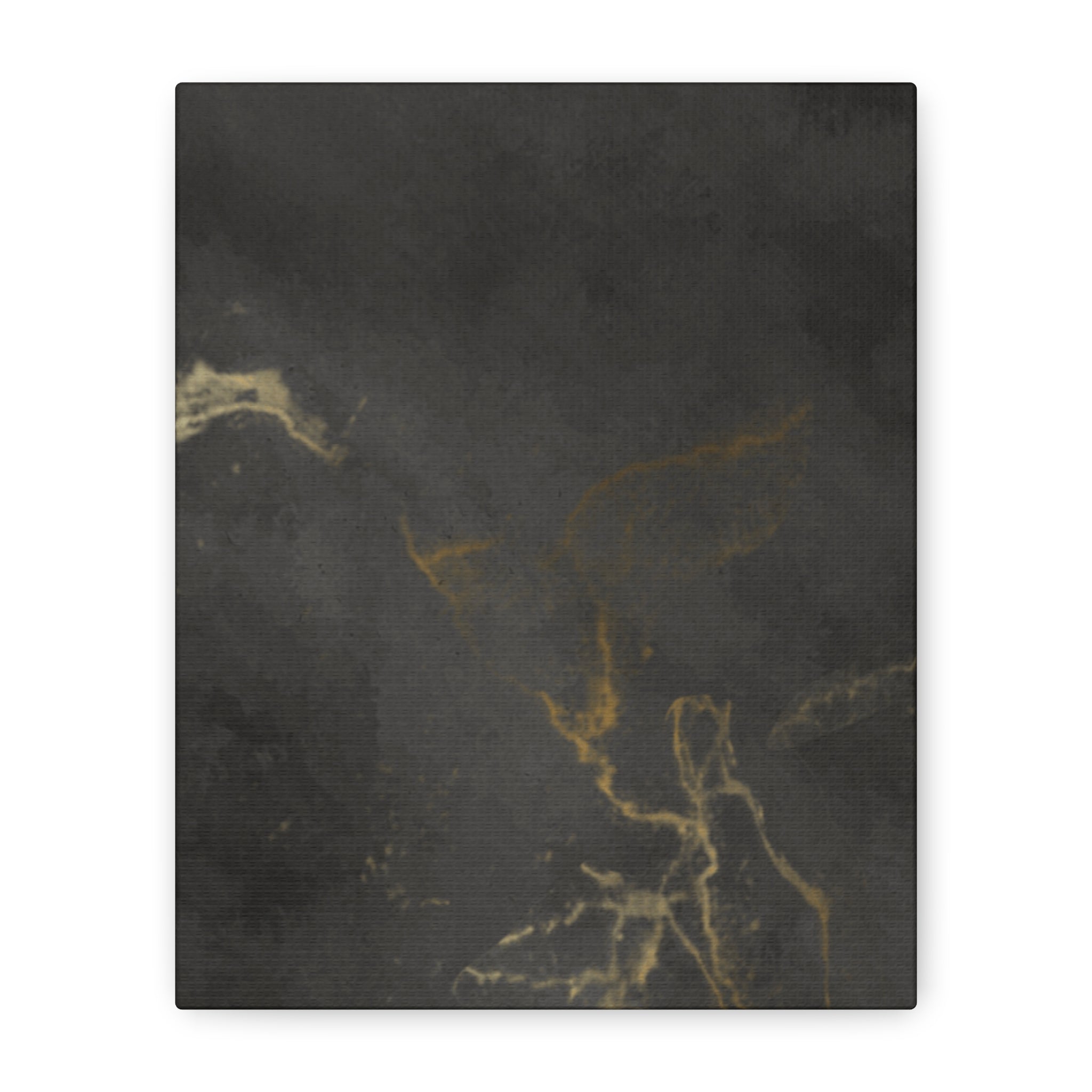 Modern Abstract Canvas Artwork - Stretched Matte Design 12"x 16"