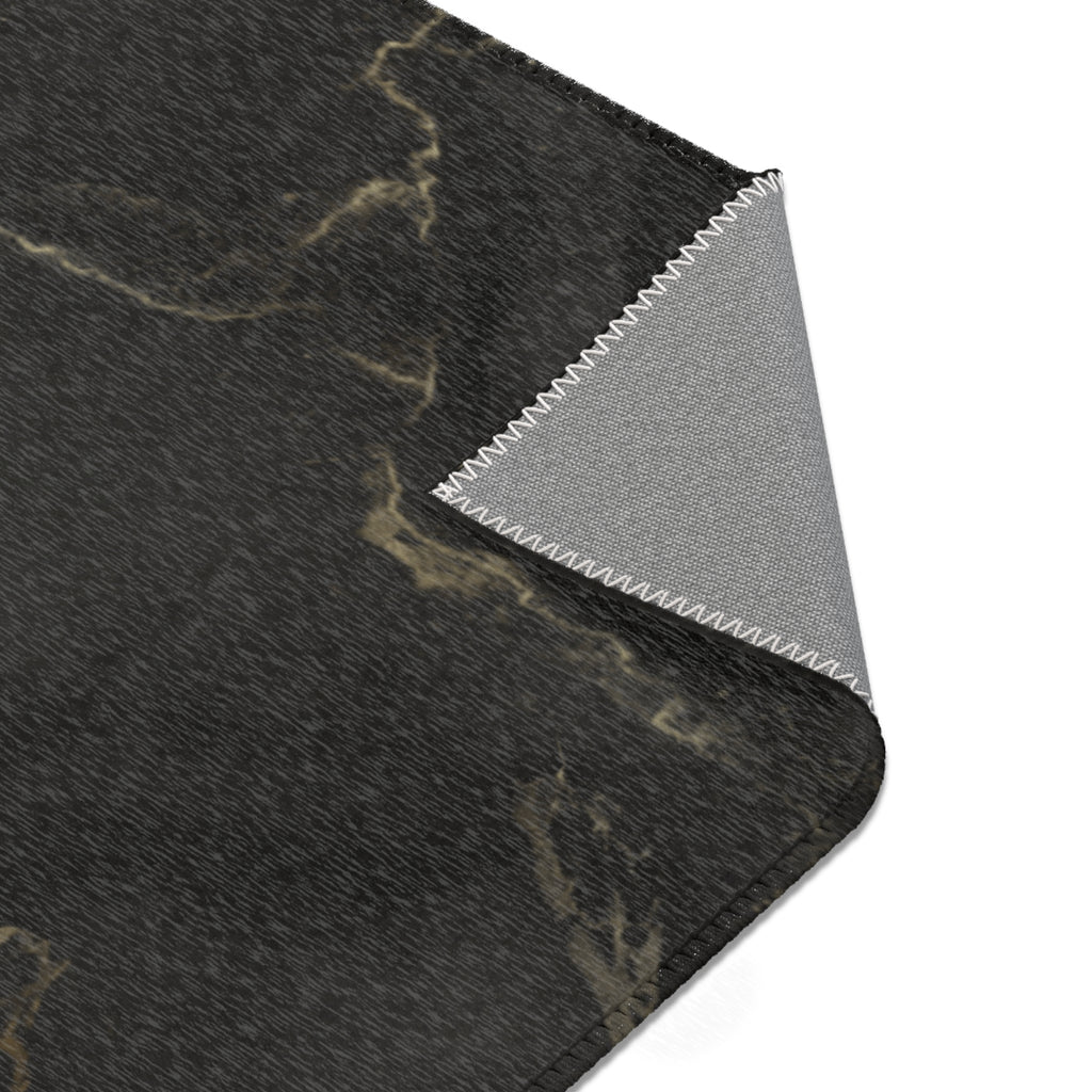 Elegant Marble Area Rug, Modern Home Decor, Living Room, Bedroom, Stylish Floor Mat, Gift Idea for Housewarming