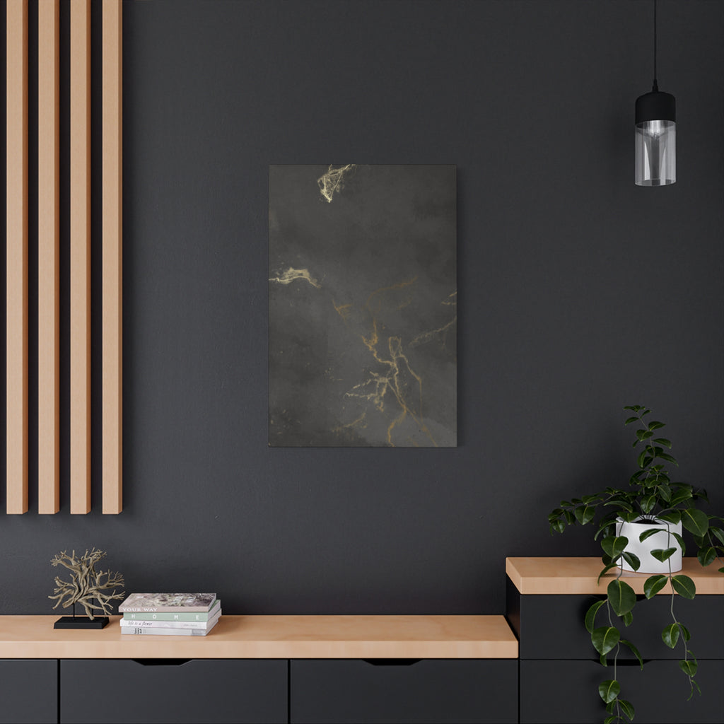 Modern Abstract Canvas Artwork - Stretched Matte Design 12"x 16"