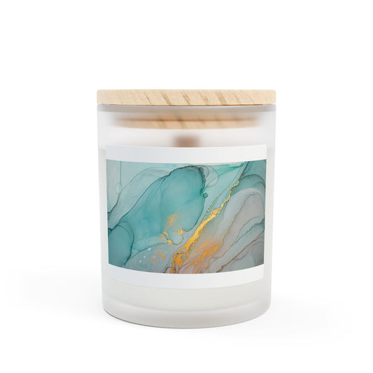 Frosted Glass Candle, 11oz