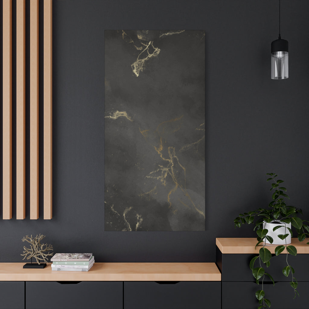 Modern Abstract Canvas Artwork - Stretched Matte Design 12"x 16"