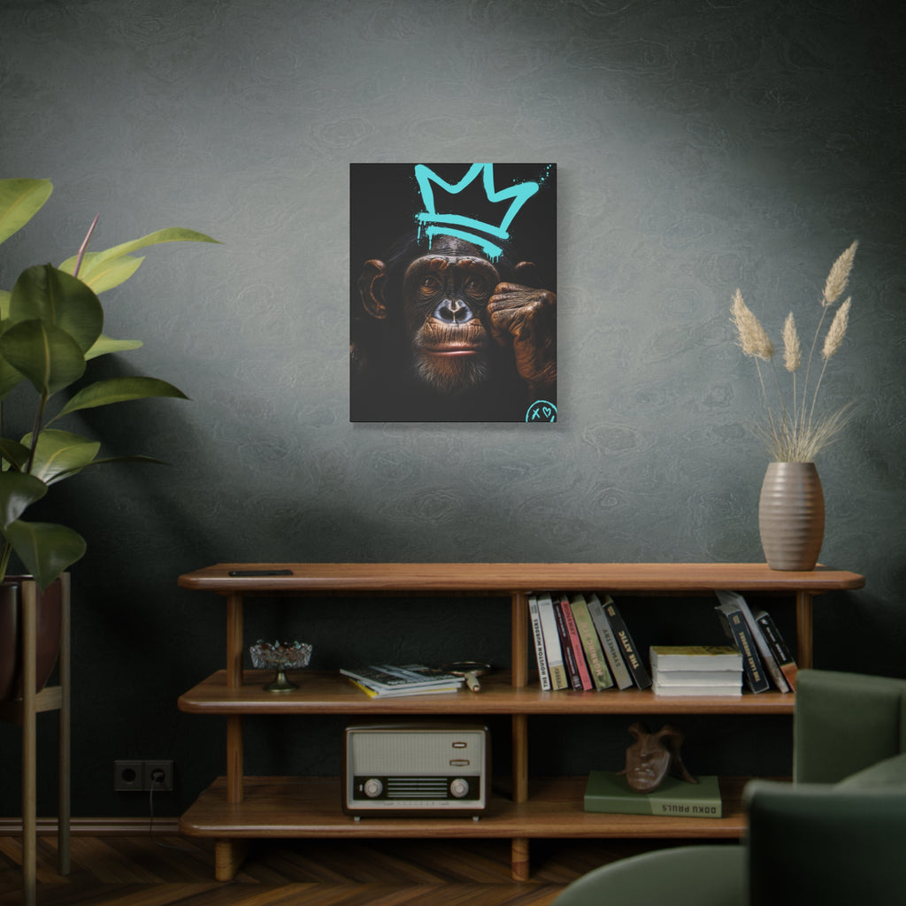 Artistic Monkey Wall Canvas - Crown Graphic Home Decor