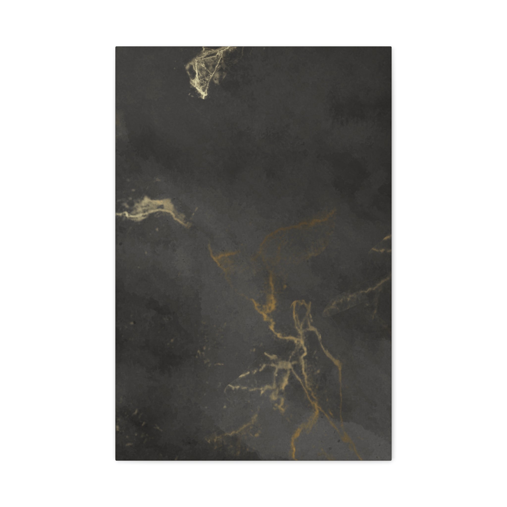 Modern Abstract Canvas Artwork - Stretched Matte Design 12"x 16"