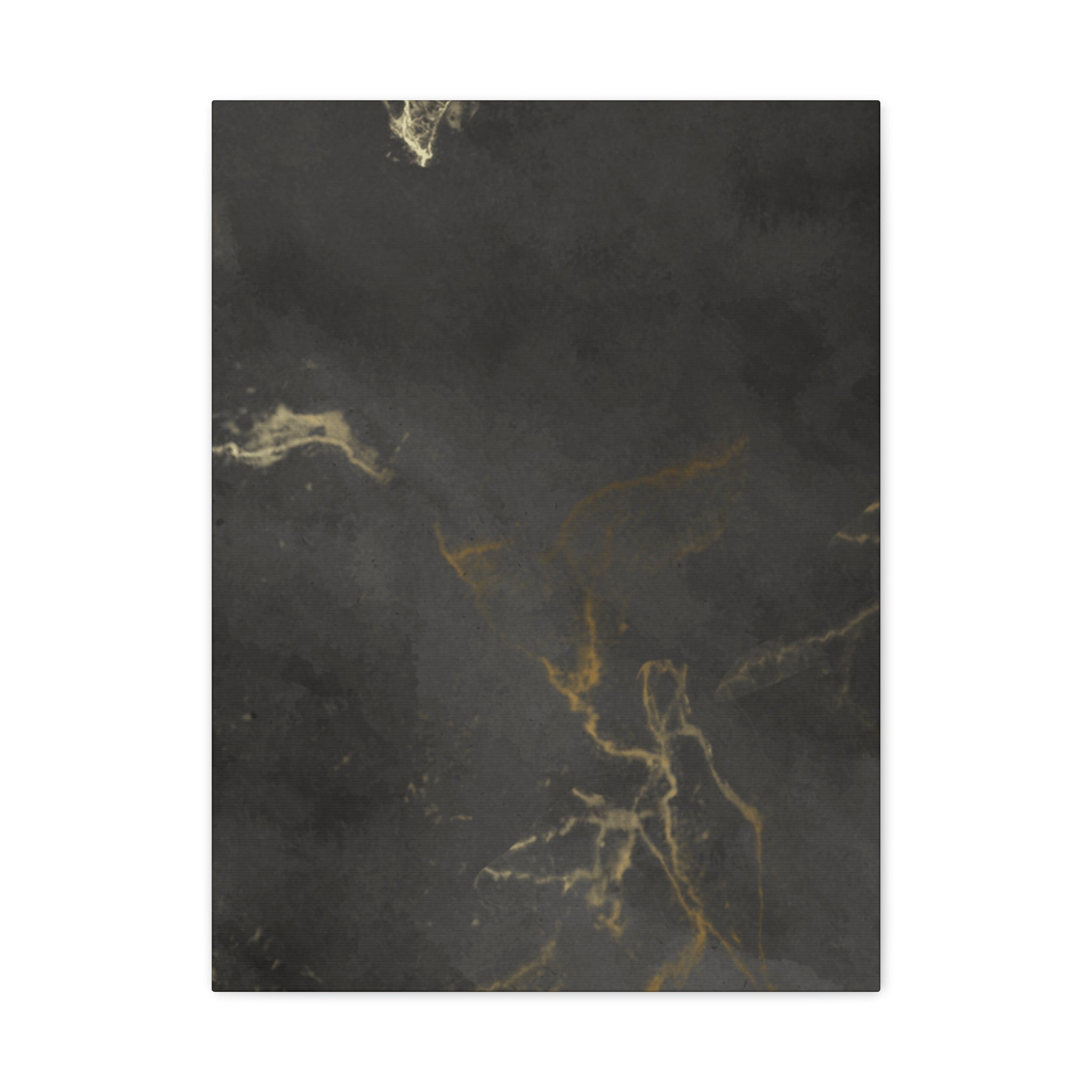Modern Abstract Canvas Artwork - Stretched Matte Design 12"x 16"
