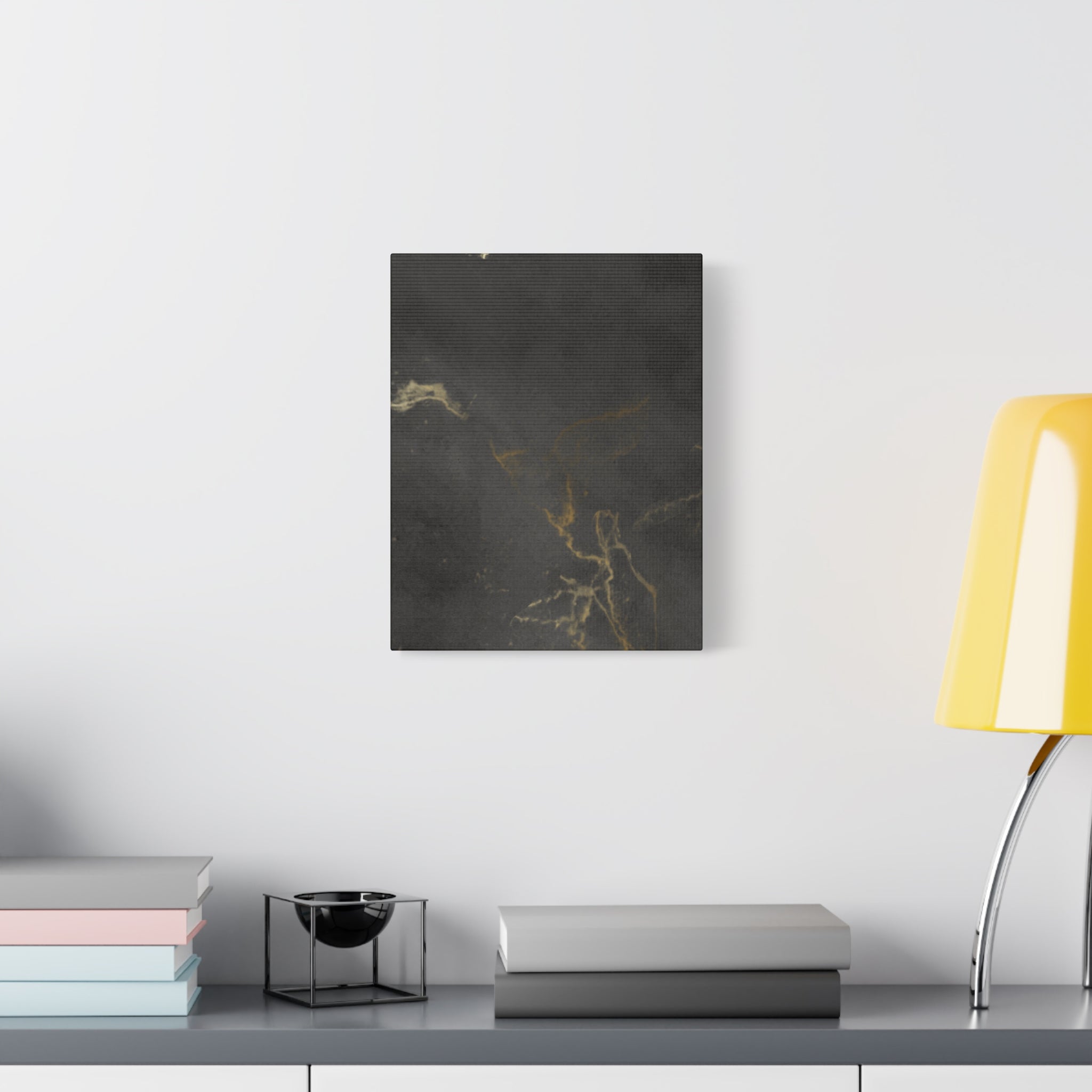 Modern Abstract Canvas Artwork - Stretched Matte Design 12"x 16"