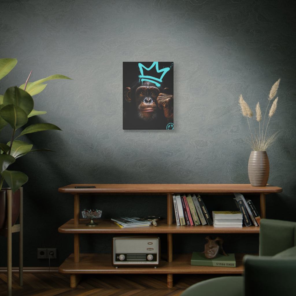 Artistic Monkey Wall Canvas - Crown Graphic Home Decor
